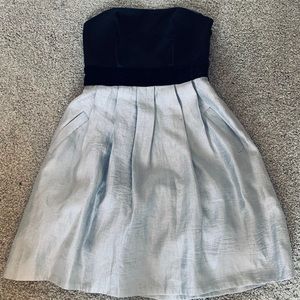 Max and Cleo Strapless Skater Dress with pockets